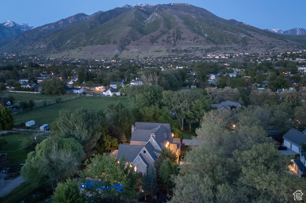 View of mountain backdrop