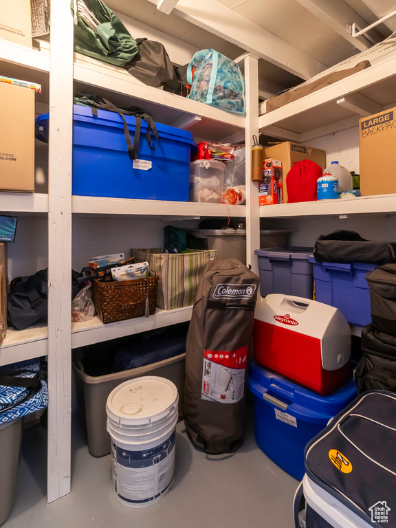 View of storage