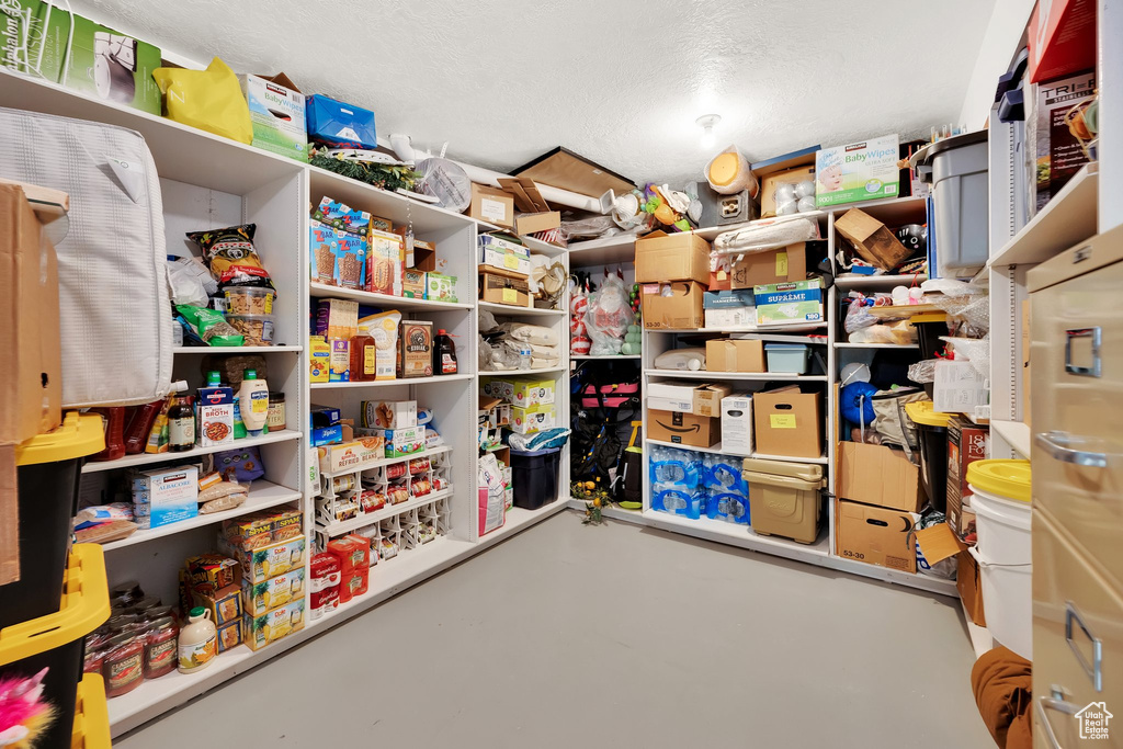 View of storage area