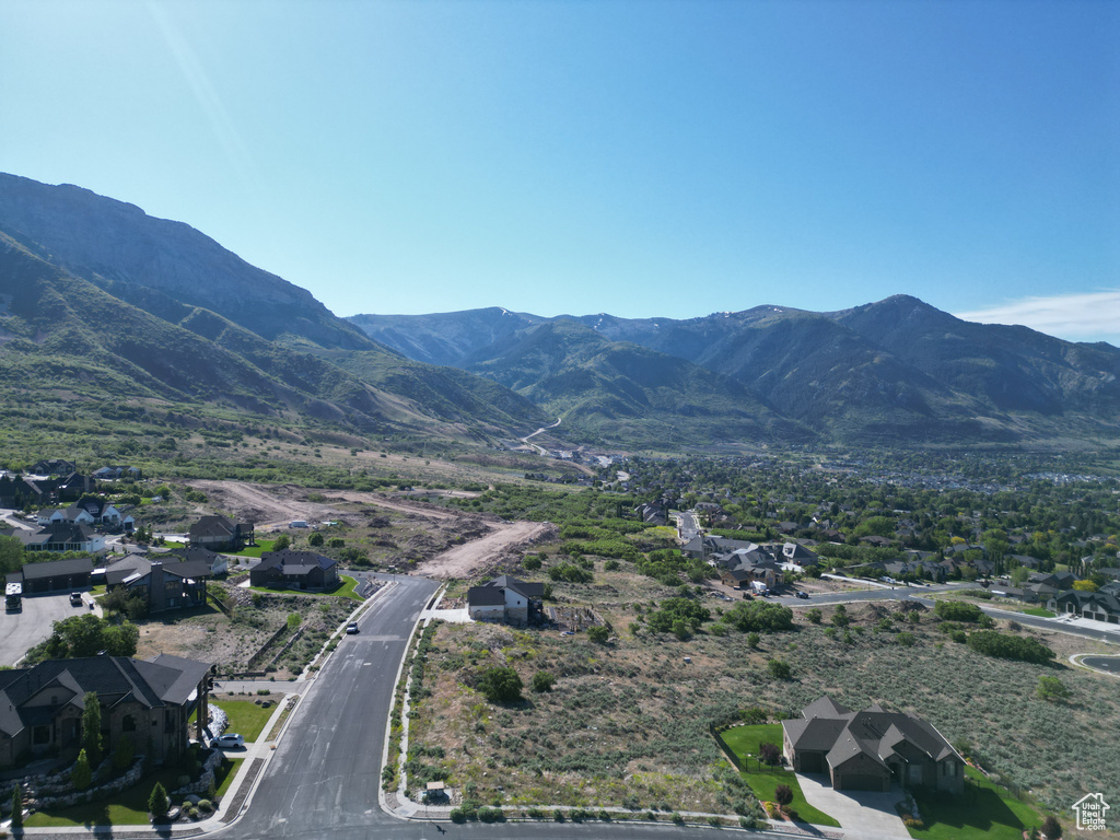 View of mountain background