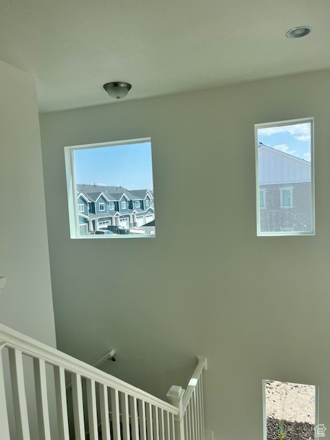 View of stairs