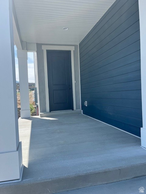 Entrance to property