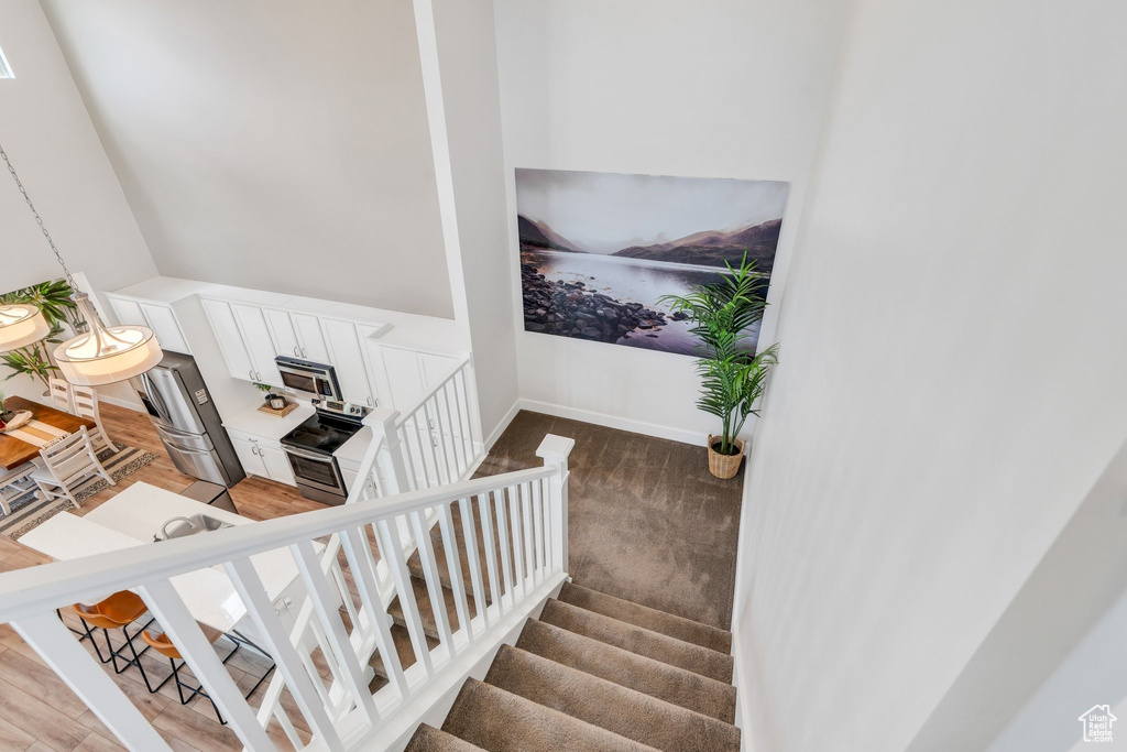 View of staircase