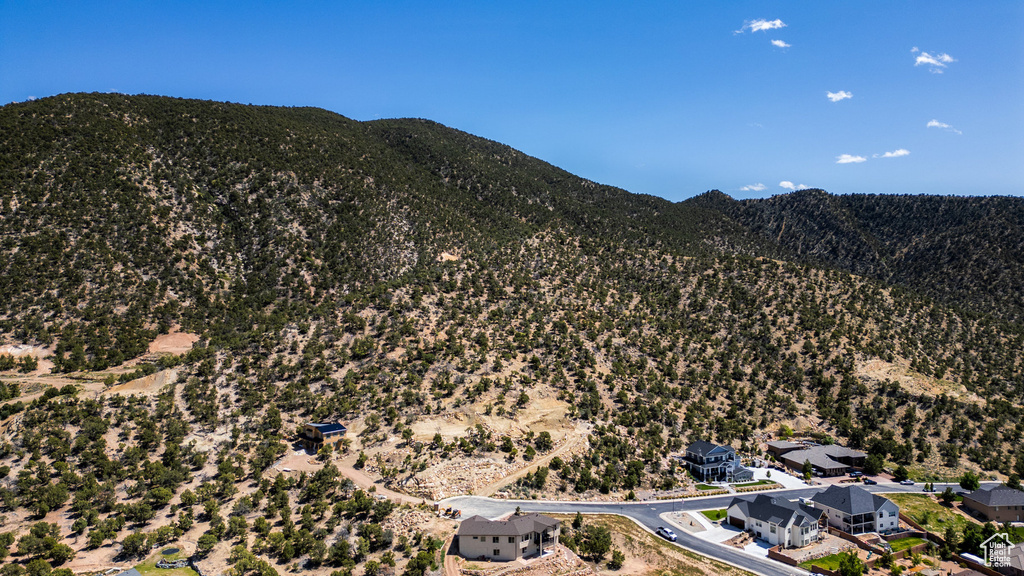 View of mountain background