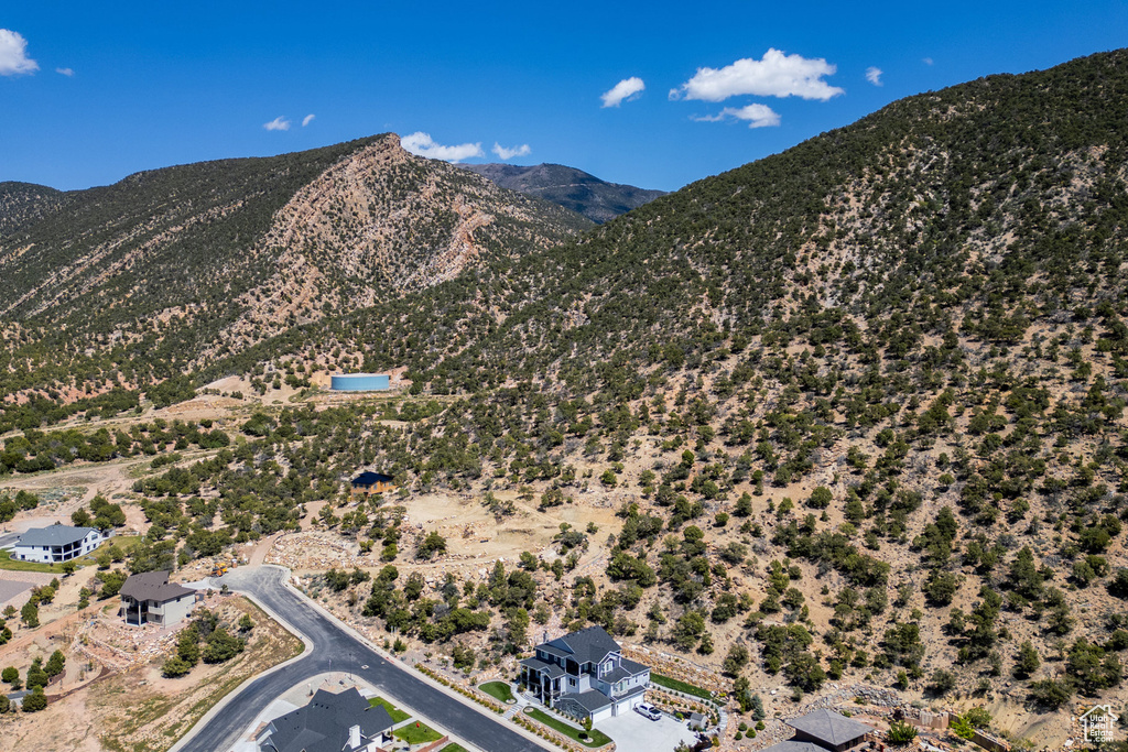 View of mountain background