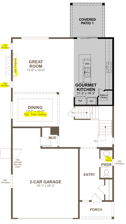 Home floor plan