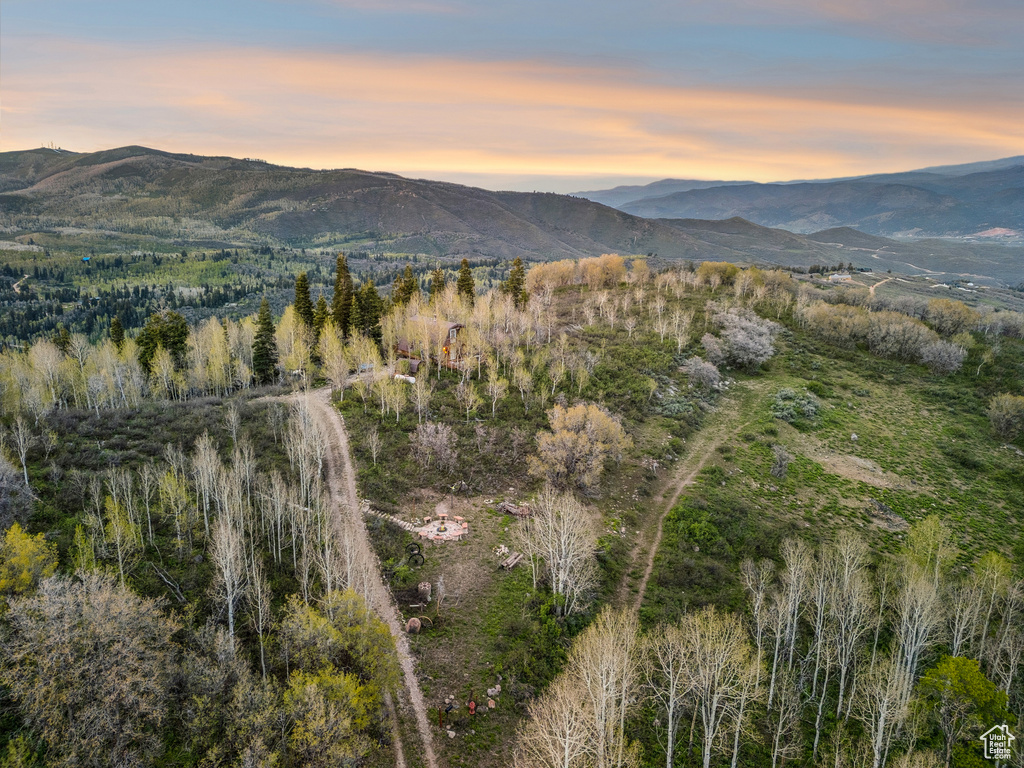 View of mountain backdrop