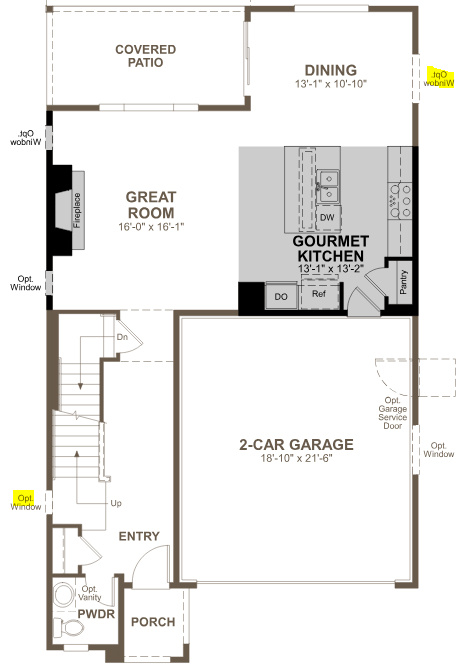 Home floor plan