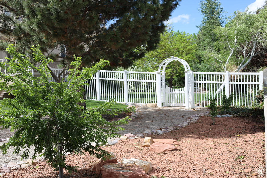 View of gate