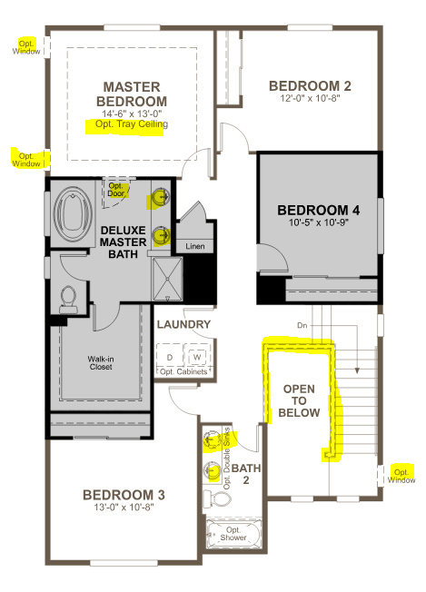 Floor plan / room layout