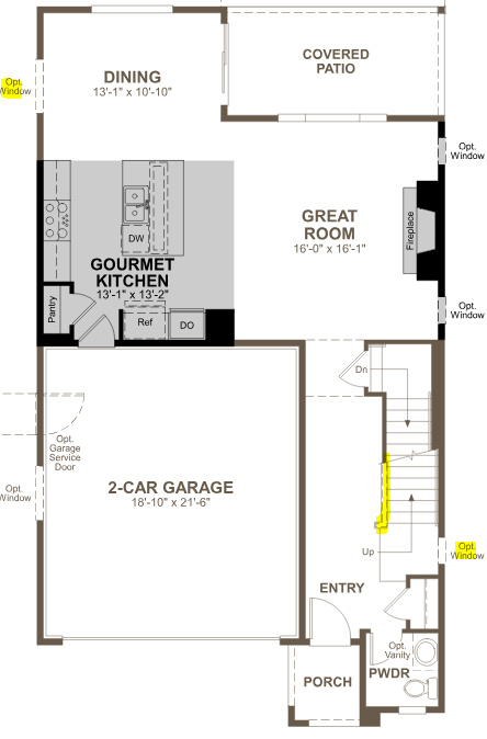 Room layout