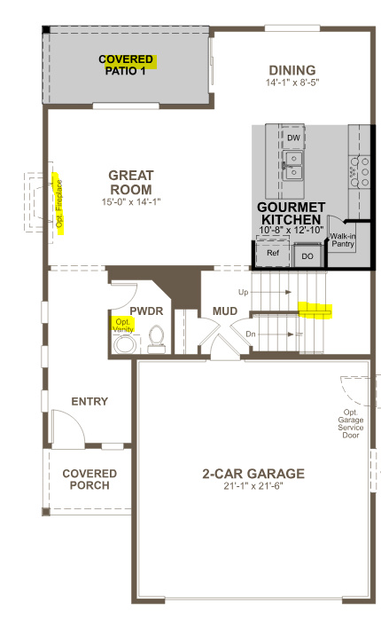 Floor plan / room layout