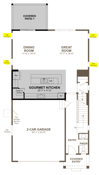 View of floor plan / room layout