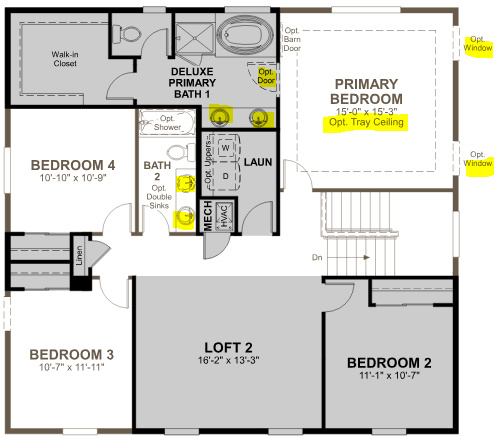 Floor plan / room layout