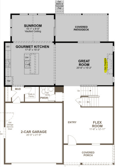 Floor plan / room layout
