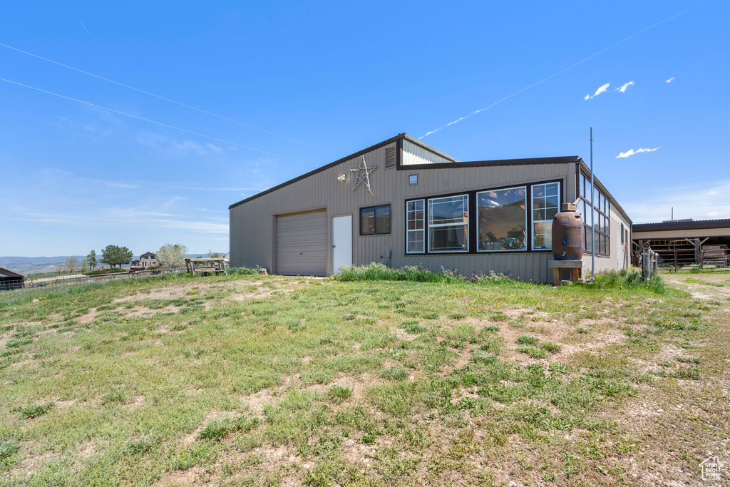 View of rear view of house