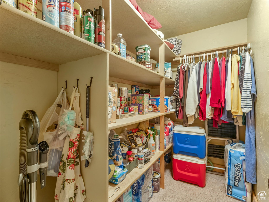 View of storage area