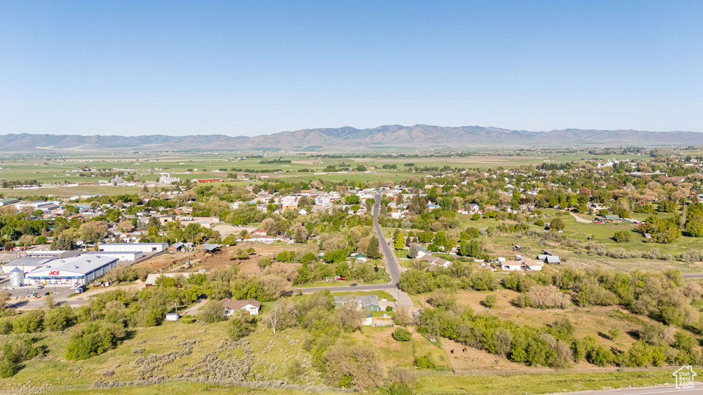 Aerial view of mountains