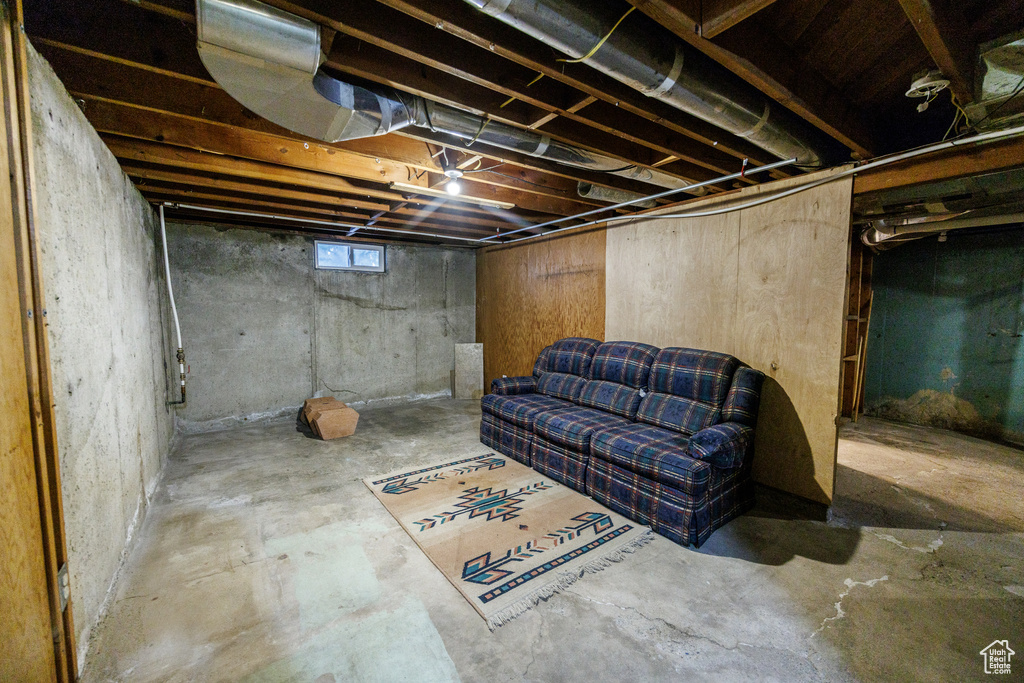 View of basement