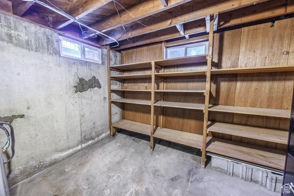 View of basement