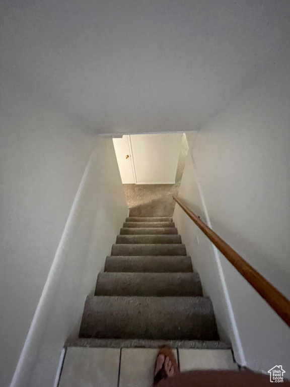 View of stairs
