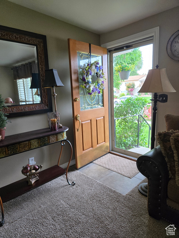 View of foyer