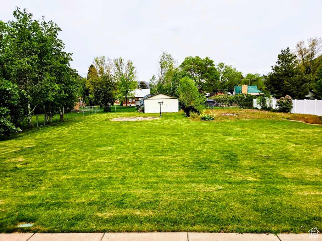 View of yard