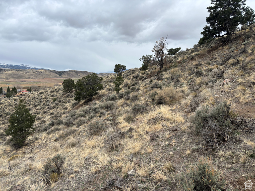 View of mountain backdrop