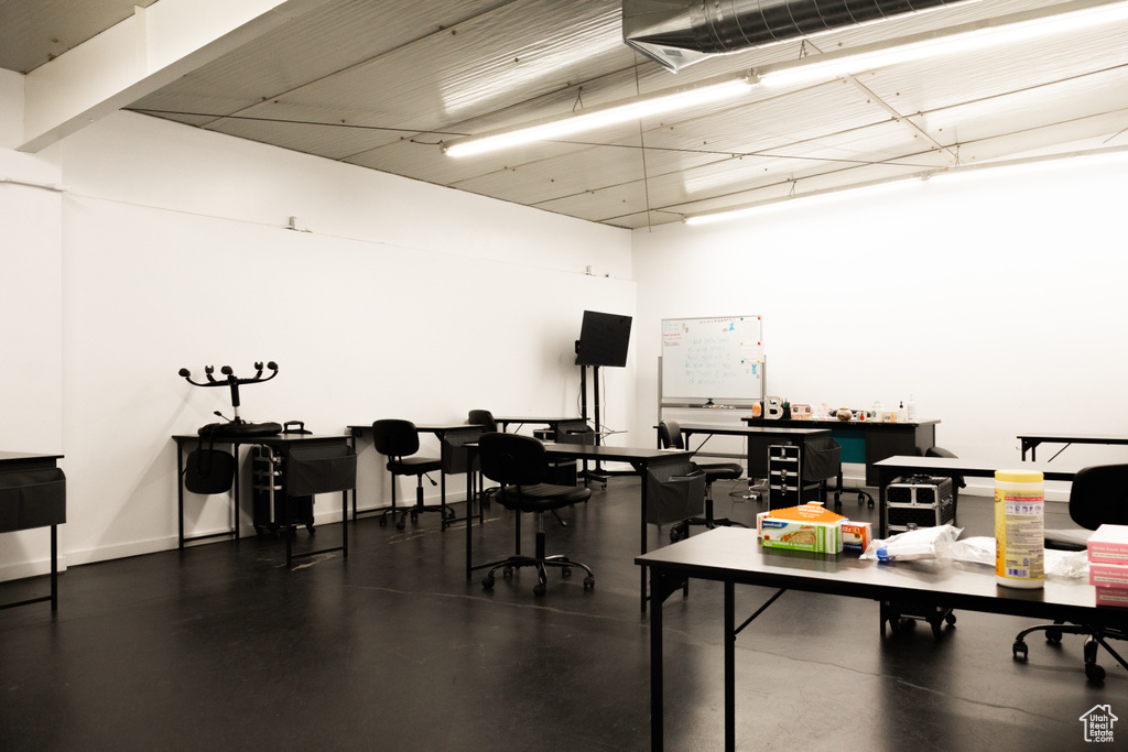 View of office area