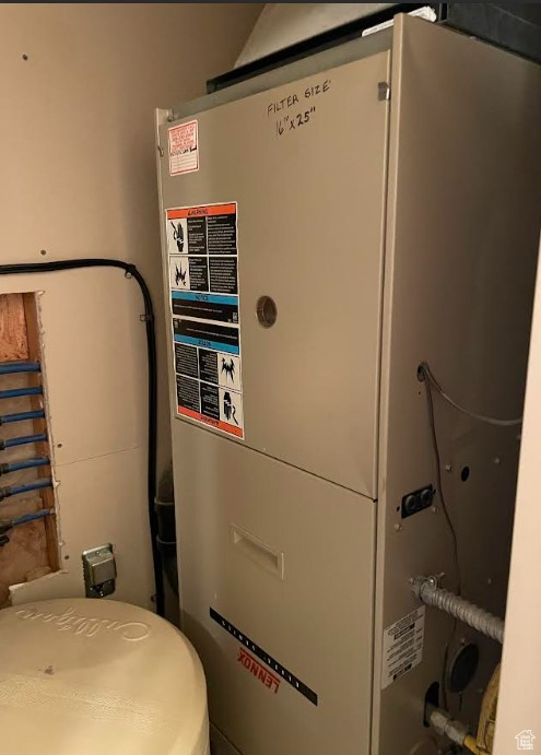 Utilities featuring heating unit