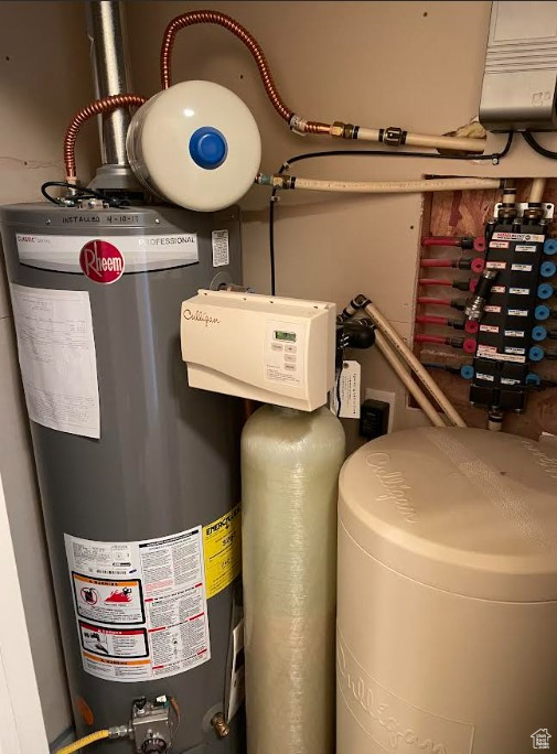 Utilities with water heater