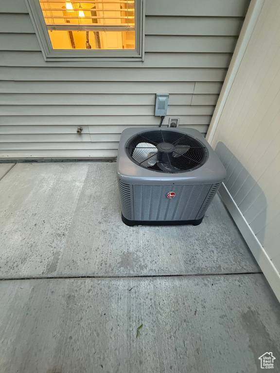 Exterior view of cooling unit