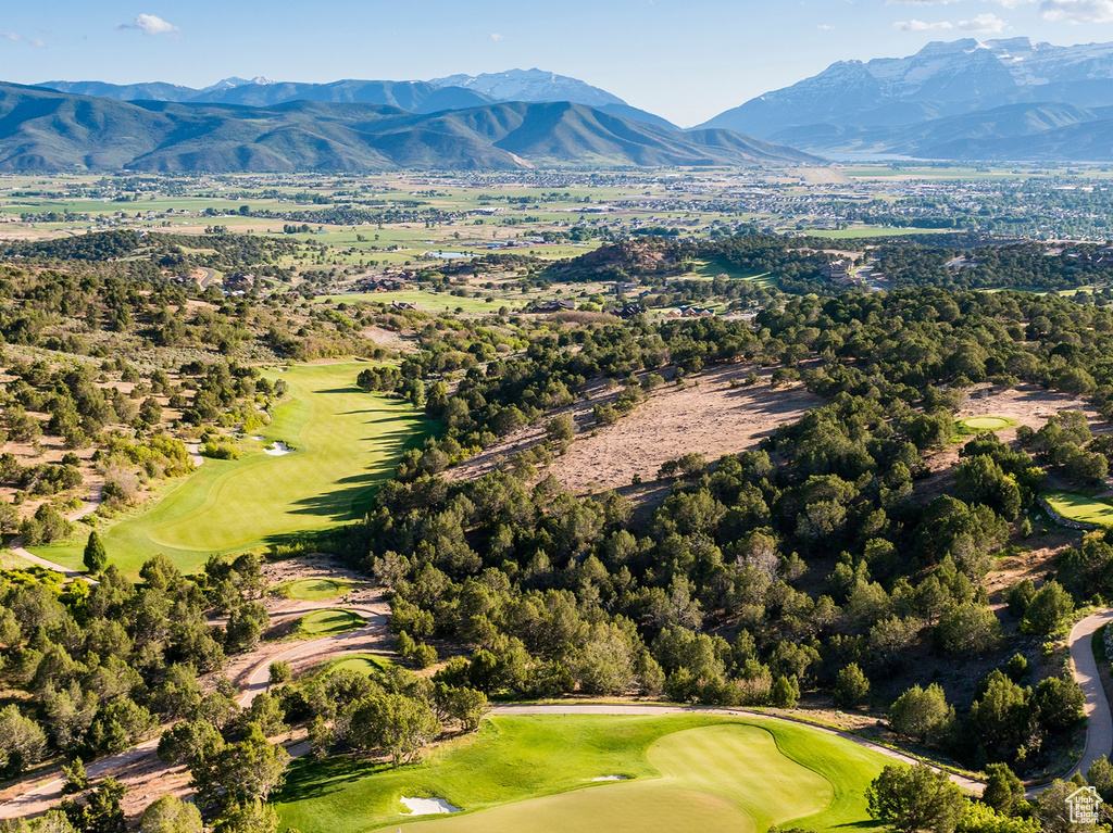 View of property location with a local golf course