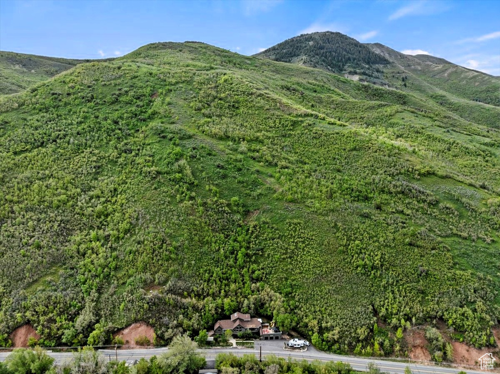 View of mountain backdrop