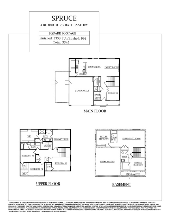 Home floor plan