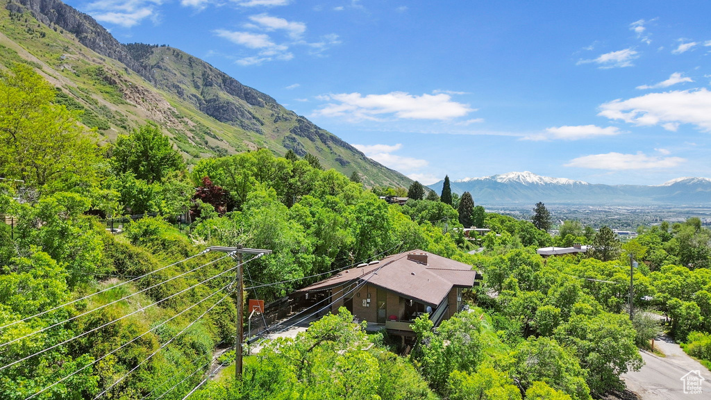 View of mountain backdrop