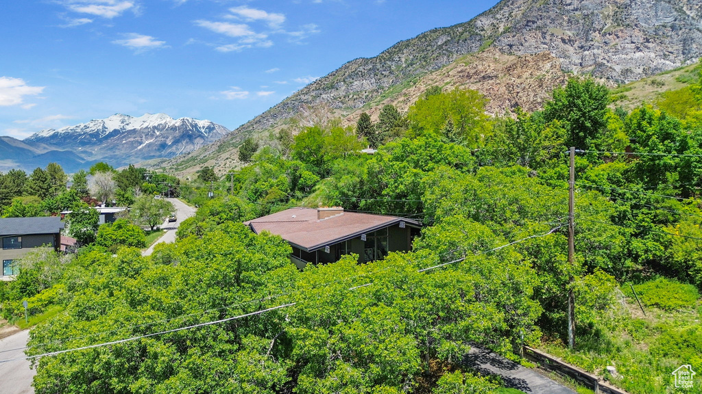View of mountain backdrop
