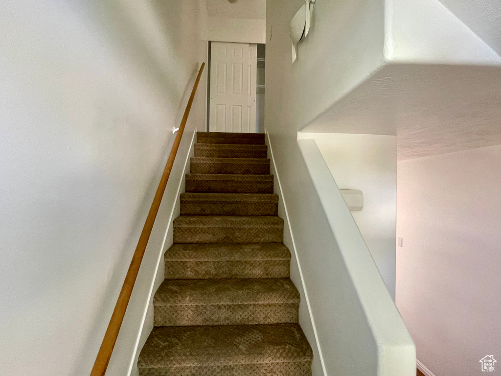 View of stairs