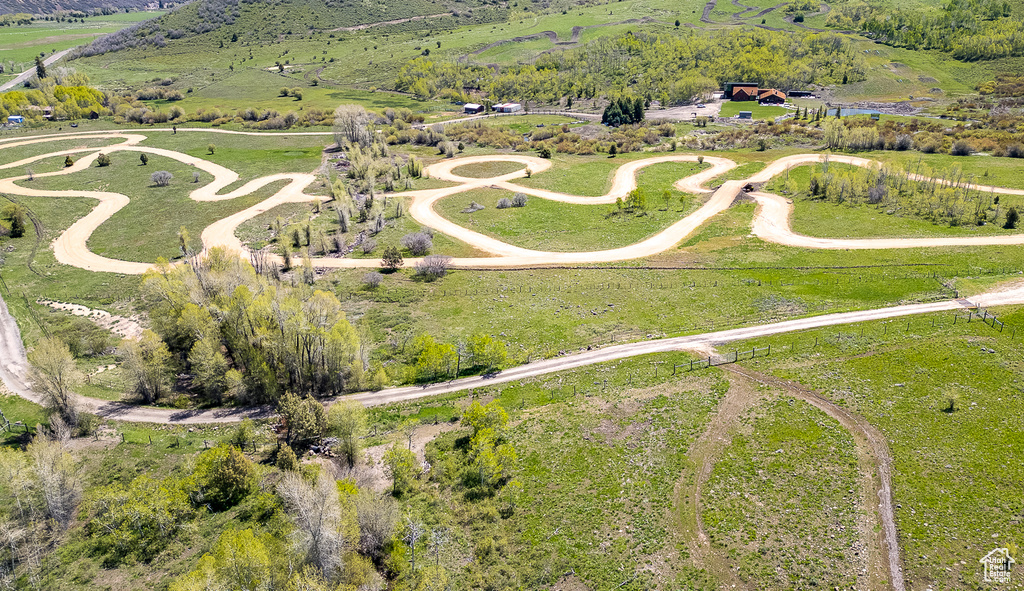 Aerial view of property\\\\\\\'s location with rural landscape