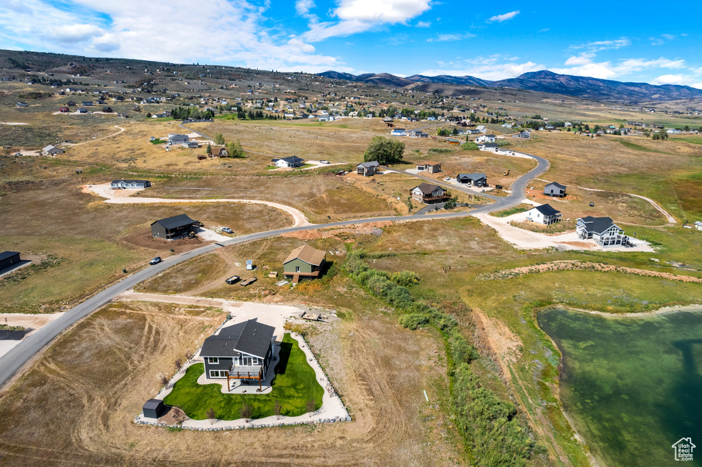 View of property location featuring a mountainous background