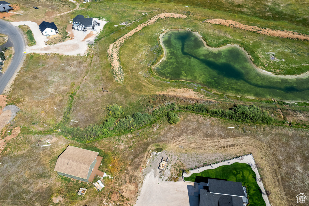 Aerial view of property's location