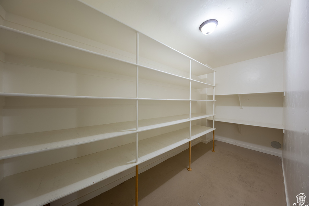 View of storage area