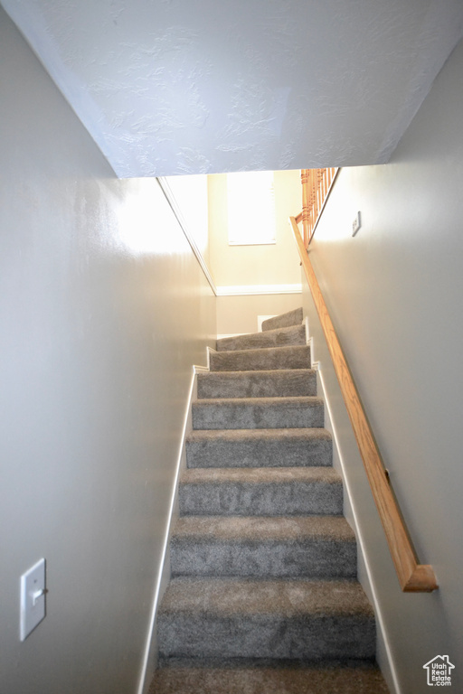 View of stairs