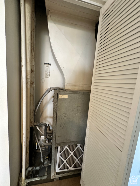 View of utility room