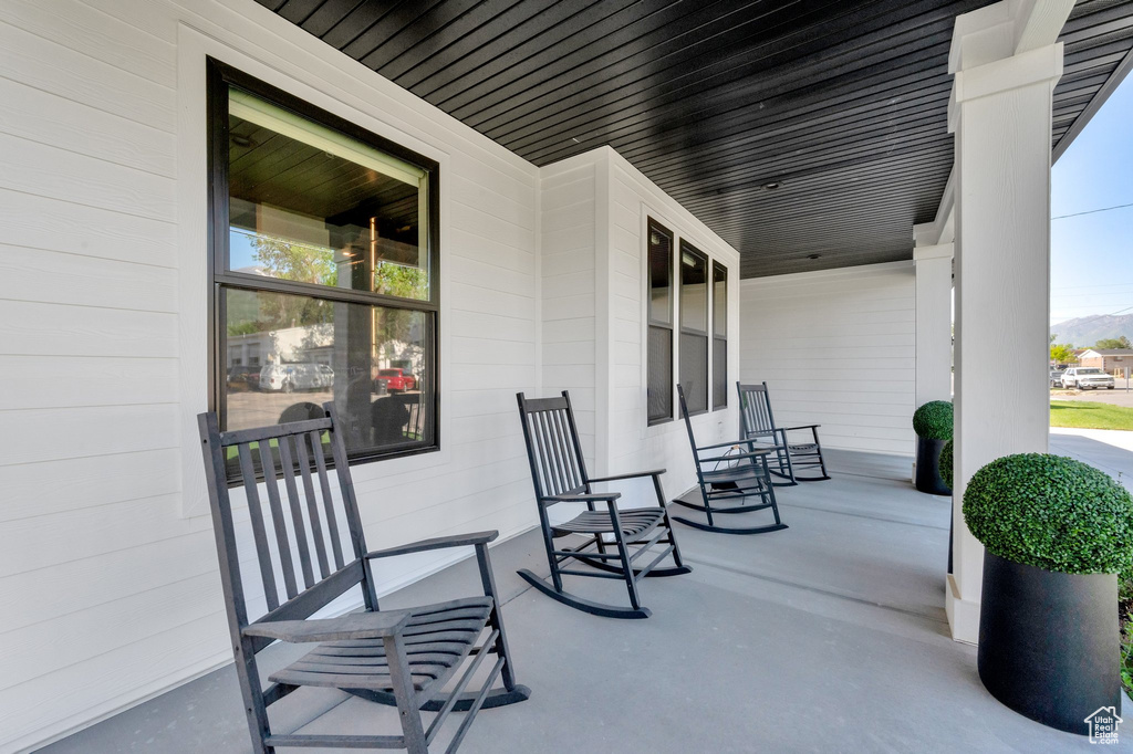 View of porch