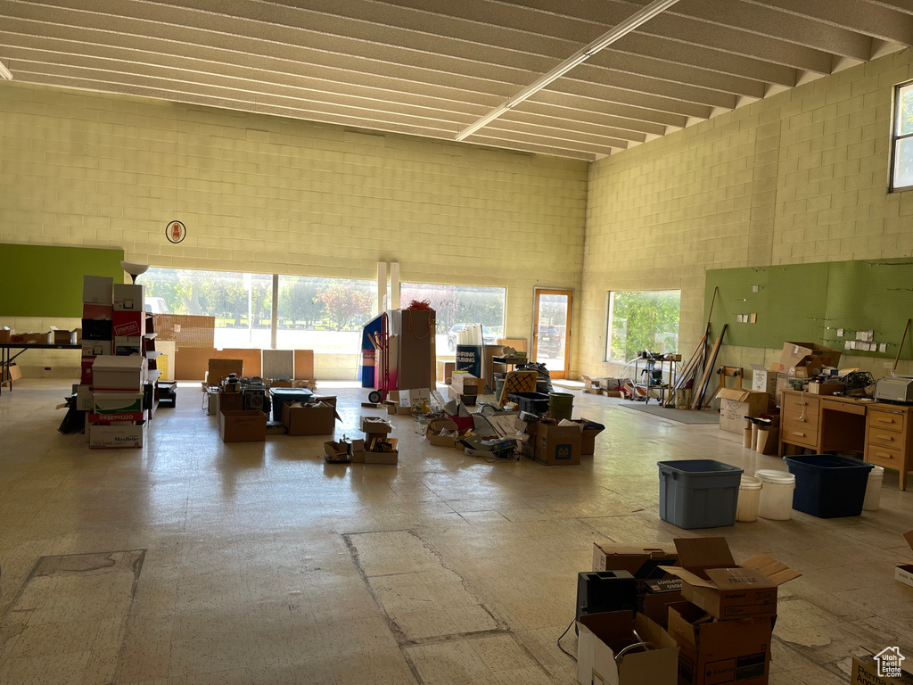 View of community lobby