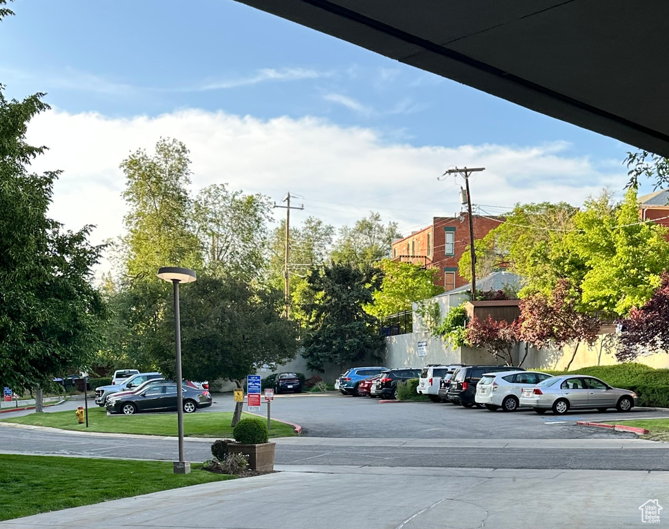 View of road
