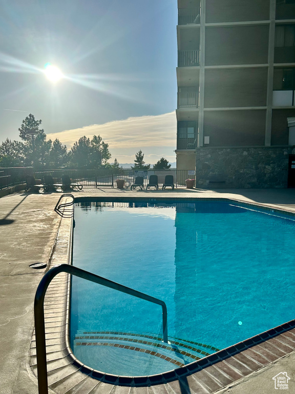 View of community pool