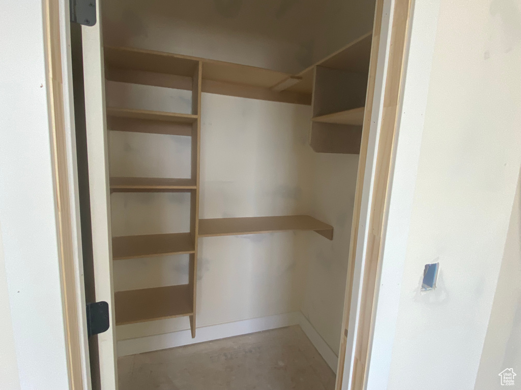 View of storage area