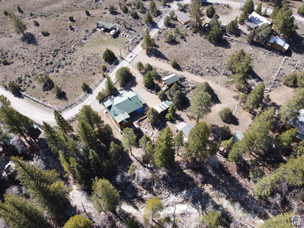 Aerial overview of property\\\\\\\'s location with rural landscape and a desert landscape